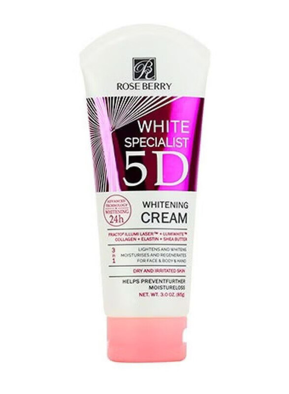 

Rose Berry White Specialist 5D Whitening Cream, 85 gm