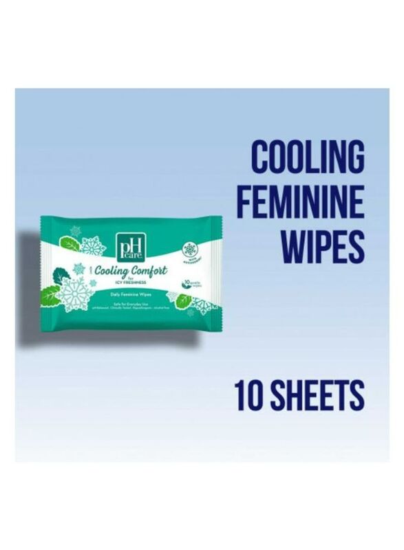 pH Care Daily Feminine Wipes, 3 Pieces