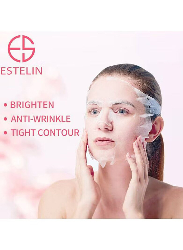 Estelin Cherry Blossoms Micro-Nutritive Essence Mask, 5 x 25gm