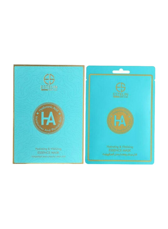 

Estelin Hyaluronic Acid Hydrating & Vitalizing Essence Mask, 10 x 25 gm