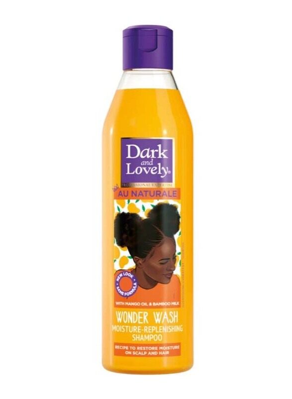 

Dark & Lovely Au Natural Wonder Wash Moisture Replenishing Shampoo, 250ml