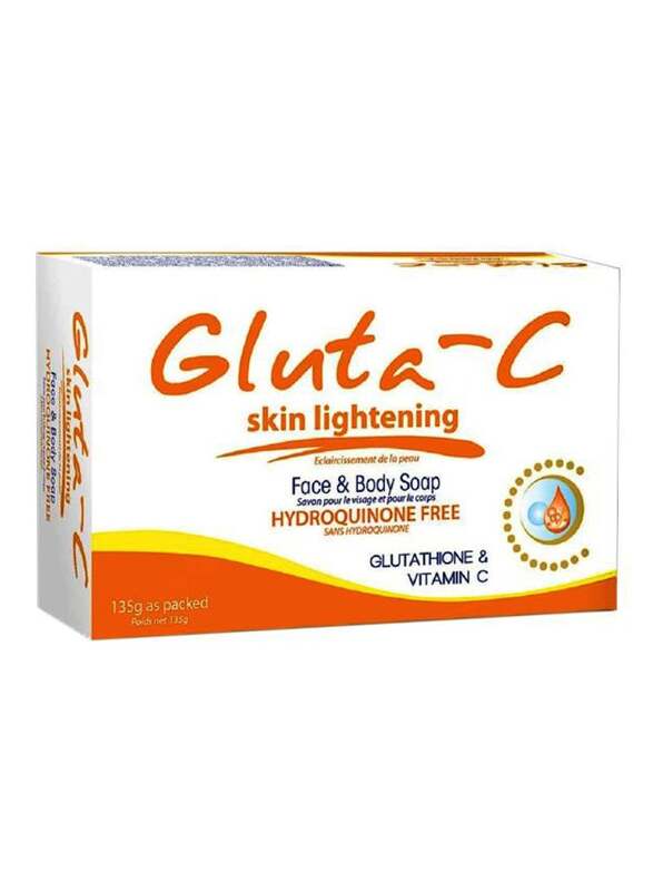 Gluta C Skin Lightening Face And Body Soap, 135g