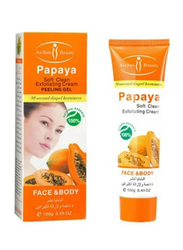 Aichun Beauty Papaya Exfoliating Cream Scrub Peeling Gel, 100gm