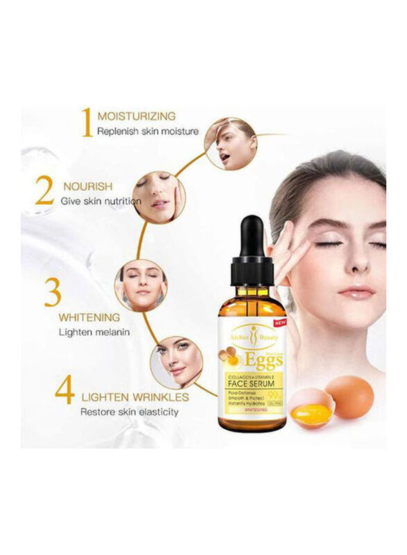 Aichun Beauty Eggs 99% Collagen + Vitamin E Serum, 30ml