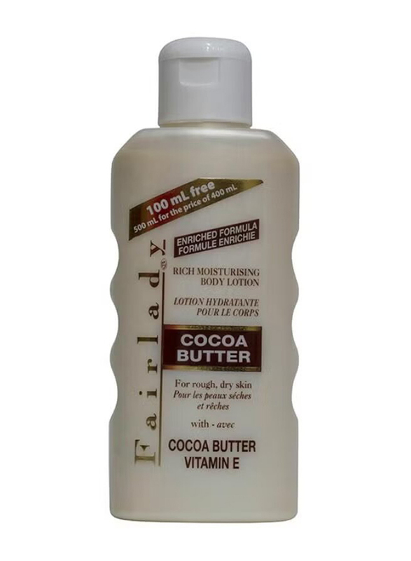 

Fairlady Cocoa Butter Vitamin E Body Lotion, 500ml