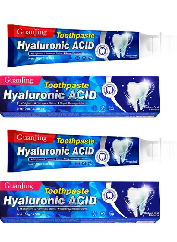 

Guanjing Hyaluronic Acid Toothpaste, 2 x 100 gm