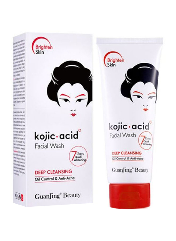 Guanjing Kojic Acid Oil Control & Anti-Acne Facial Wash, 1 Piece