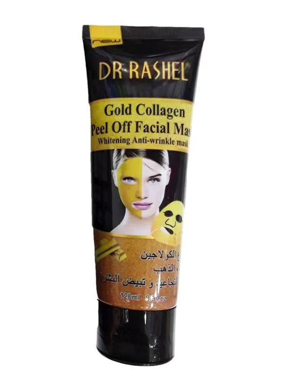 Dr. Rashel Collagen Peel Off Gold Facial Mask, 120ml