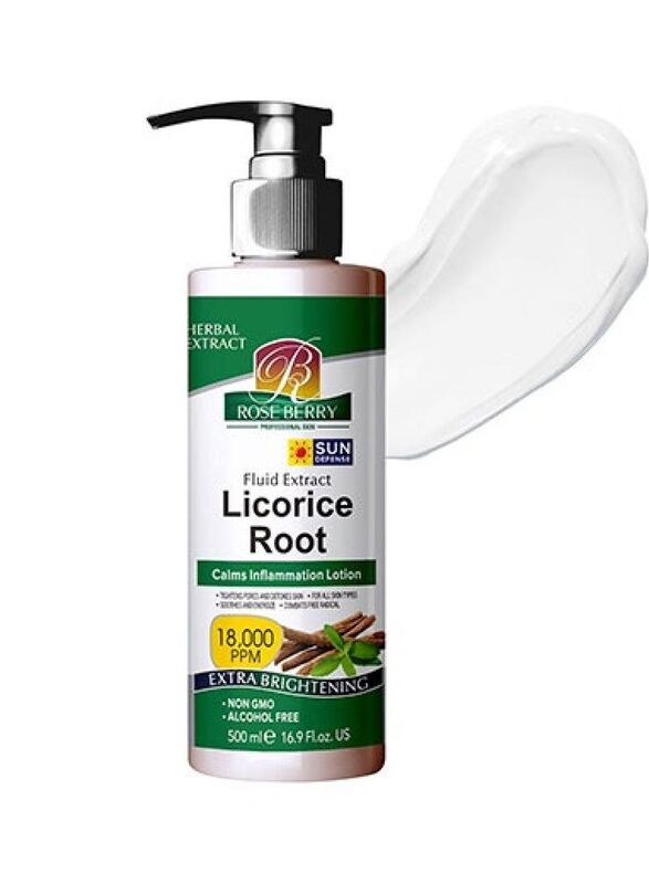 Rose Berry Nature Licorice Root Lotion, 500ml