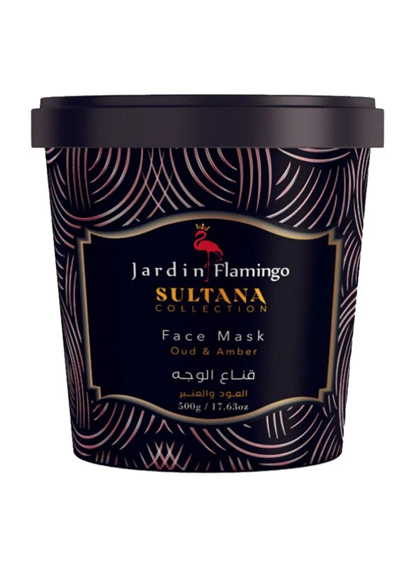 

Jardin Flamingo Oud & Amber Sultana Face Mask, 500gm