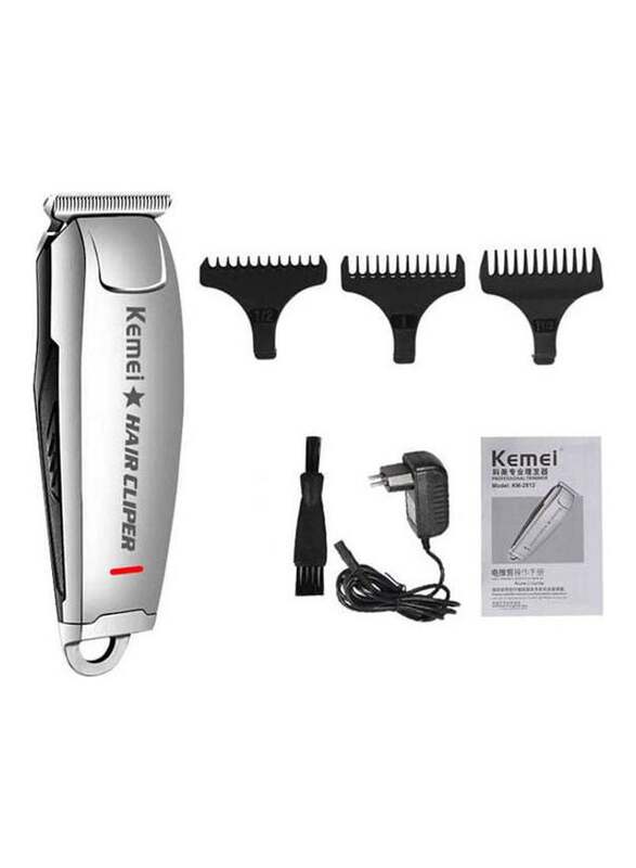 Kemei KM-2812 Hair Clipper, Silver