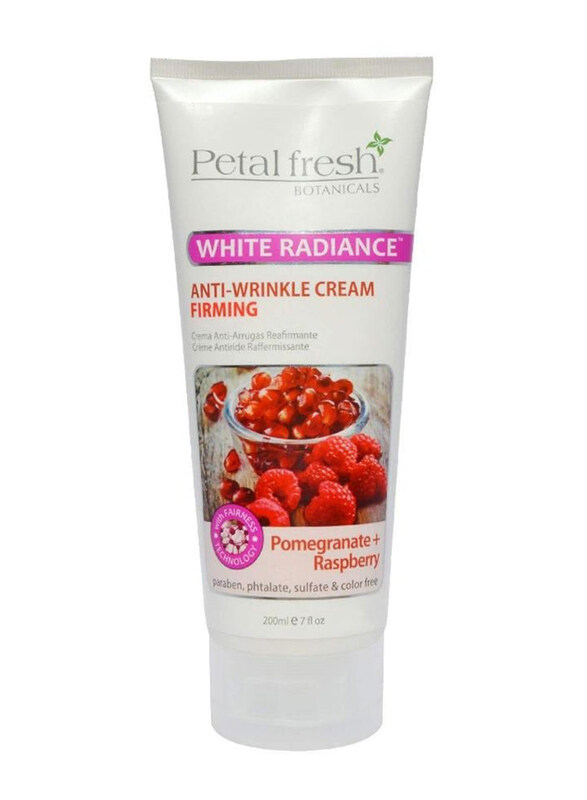 

Petal Fresh Botanicals White Radiance Pomegranate & Raspberry Anti Wrinkle Cream, 200ml