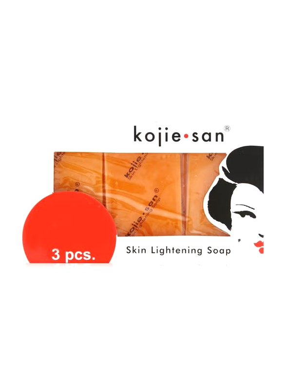 Kojie.san Skin Lightening Soap, 3 x 65g