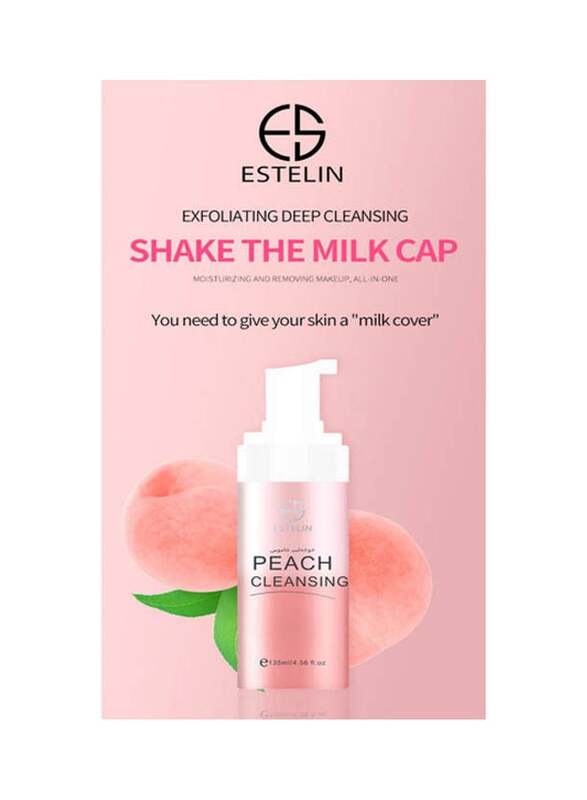 Dr. Rashel Estelin Peach Cleansing Mousse, 135ml