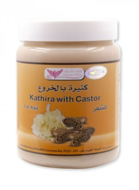 Kuwait Shop Kathira with Castor for Dry Hair, 500g