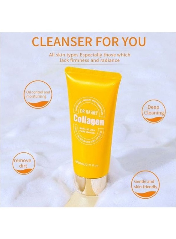 Dr. Rashel Collagen Multi-Lift Ultra Facial Cleanser, 80ml