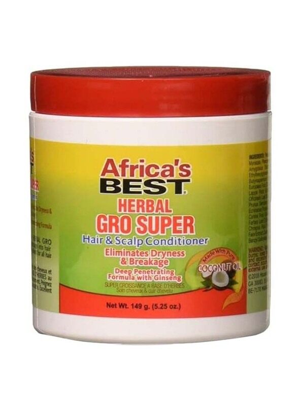 

Africa's Best Herbal Gro Super Conditioner for All Hair Types, 149gm