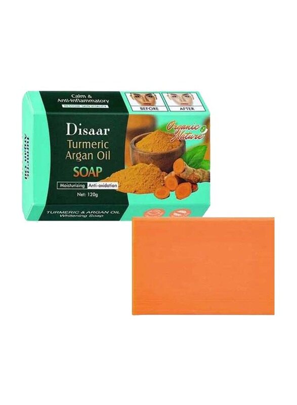 

Disaar Turmeric Argan Oil Soap, 120g