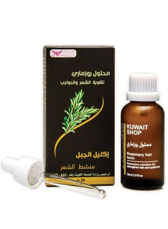 

Kuwait Shop Rosemary Hair Tonic for All Hair Types, 30 ml