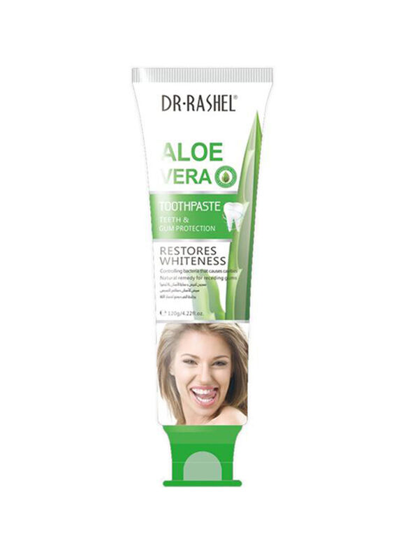 Dr Rashel Aloe Vera Teeth And Gum Protection Toothpaste, 120g