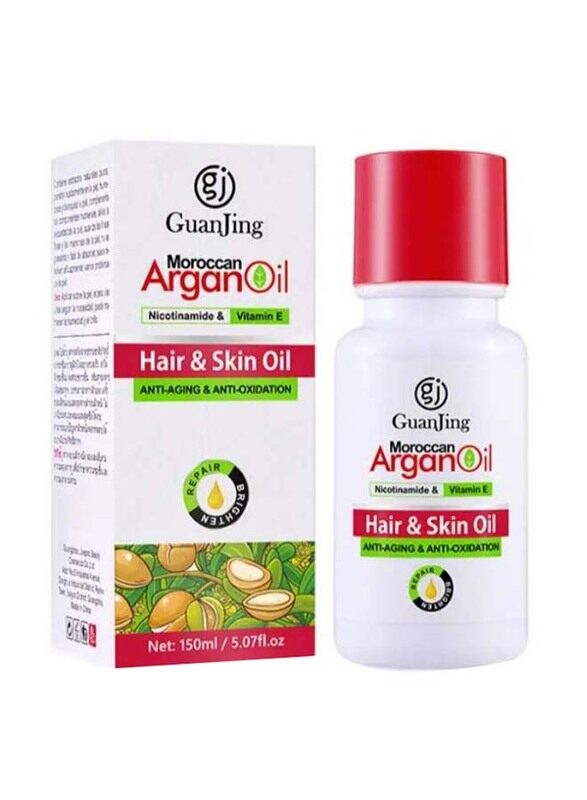 

Guanjing Argan Oil Hair Care Essential Oil for All Hair Types, 150ml