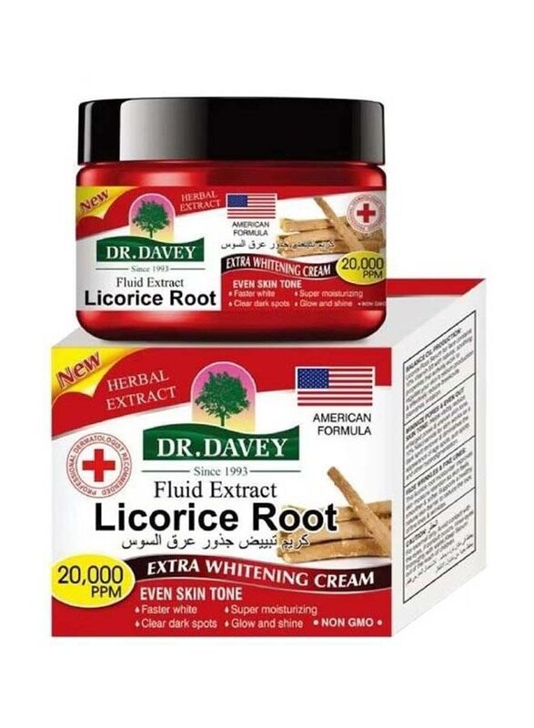 

Dr. Davey Licorice Root Extra Whitening Cream, 60ml