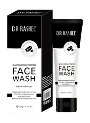 Rashell Black charcoal purifying face wash, 100gm