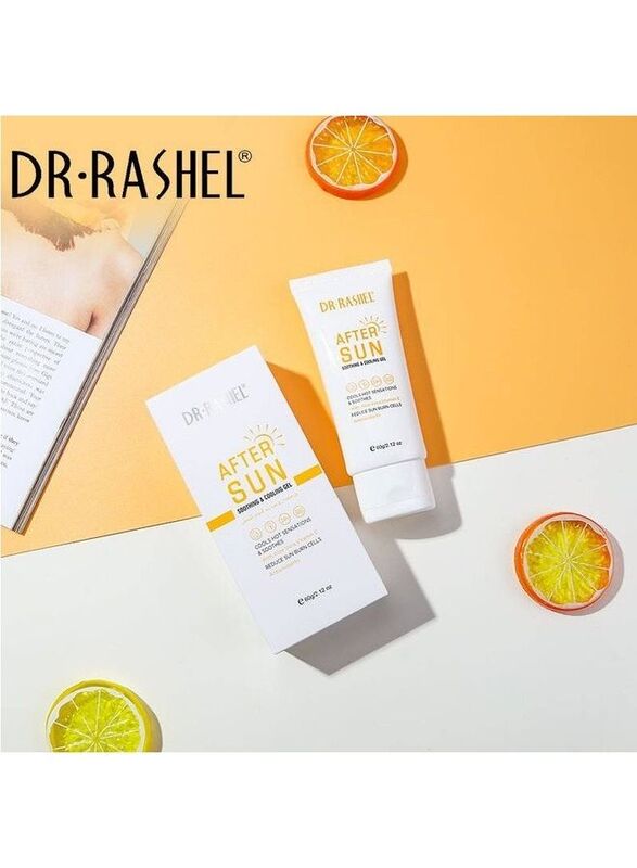 Dr. Rashel After Sun Soothing and Cooling Gel Enriched with Aloe Vera and Vitamin E, 60gm