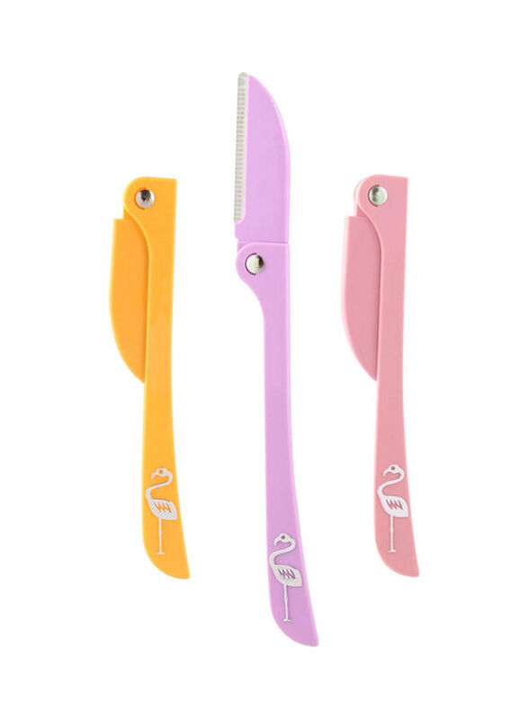 Love Me Feather Flamingo Razor, 10cm, 3 Pieces