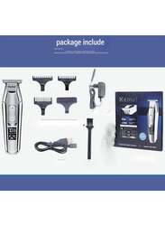 Kemei KM-5027 Electric Hair Clipper, Silver