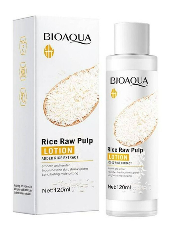 

Bioaqua Lotion Rice Raw Pulp Nourishes The Skin Long Lasting Moisturizing, 120ml