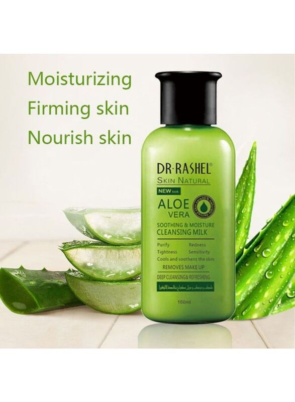 Dr. Rashel Aloe Vera Soothing & Moisture Cleansing Milk, 160ml