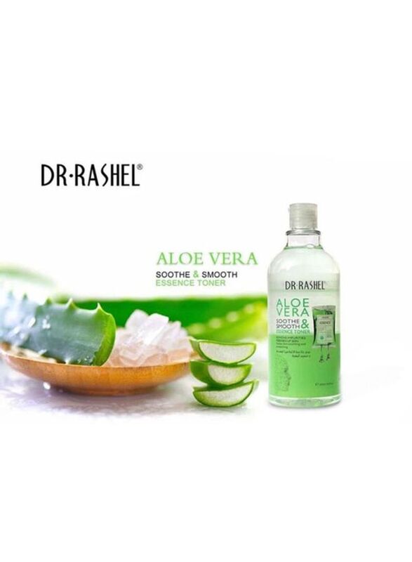 Dr Rashel Aloe Vera Soothe And Smooth Essence Toner, Green