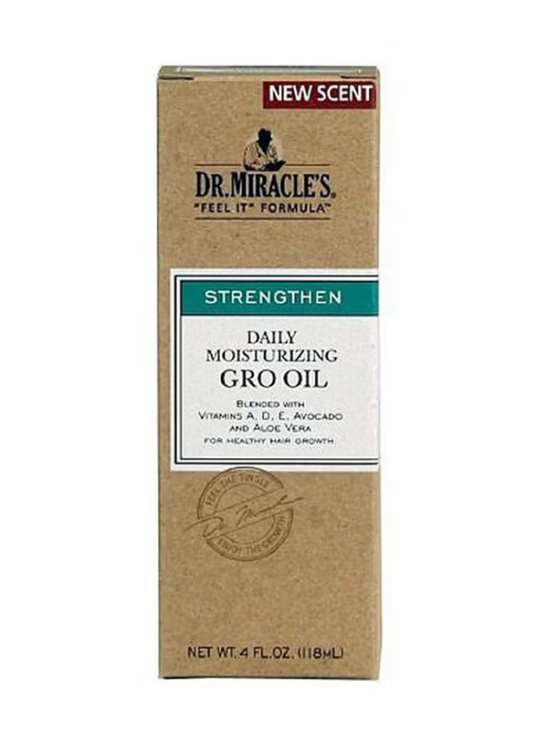 

Dr. Miracle'S Strengthen Daily Moisturizing Gro Oil, 118ml