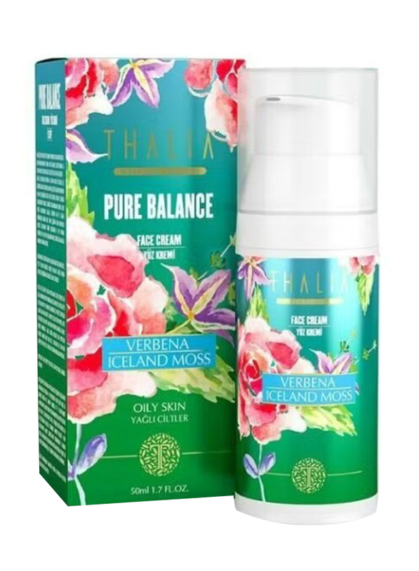 Thalia Verbena & Iceland Moss Revitalizing Face Cream, 50ml