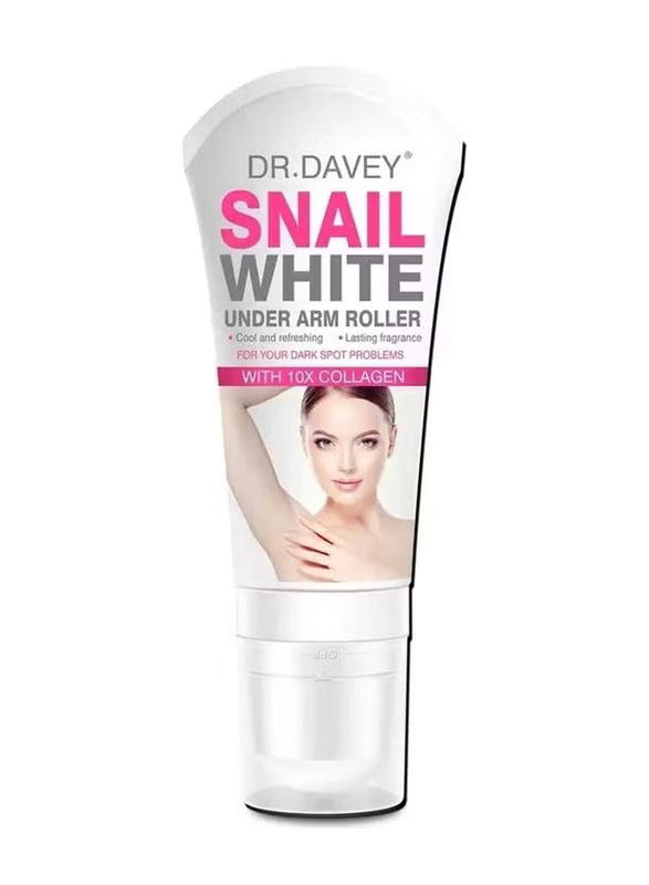 Dr. Davey Snail Whitening Under Arm Roller, 100ml