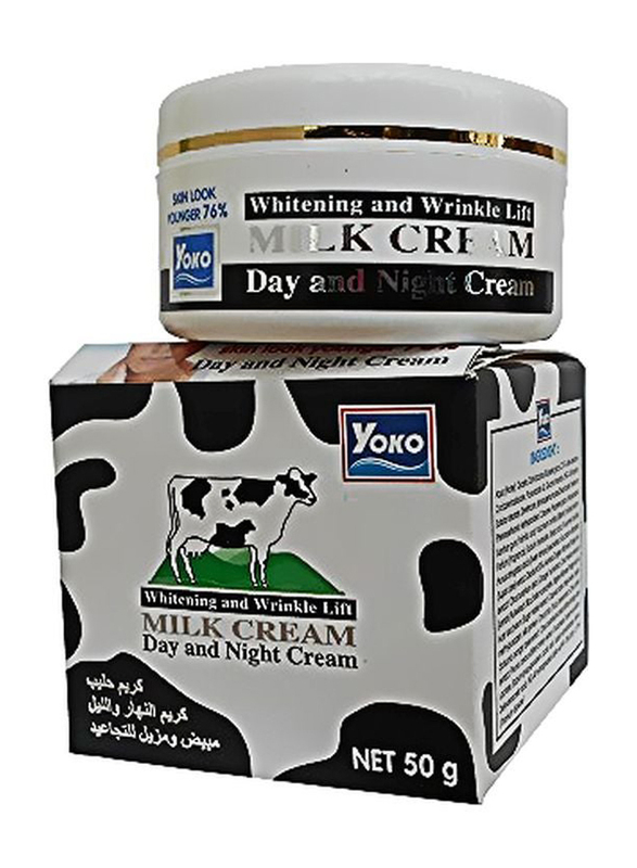 Yoko Whitening & Wrinkle Milk Cream, 50gm