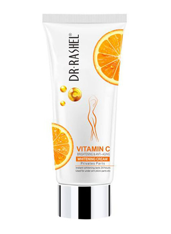 Dr Rashel Vitamin C Privates Parts Whitening Cream, Multicolour, 80gm