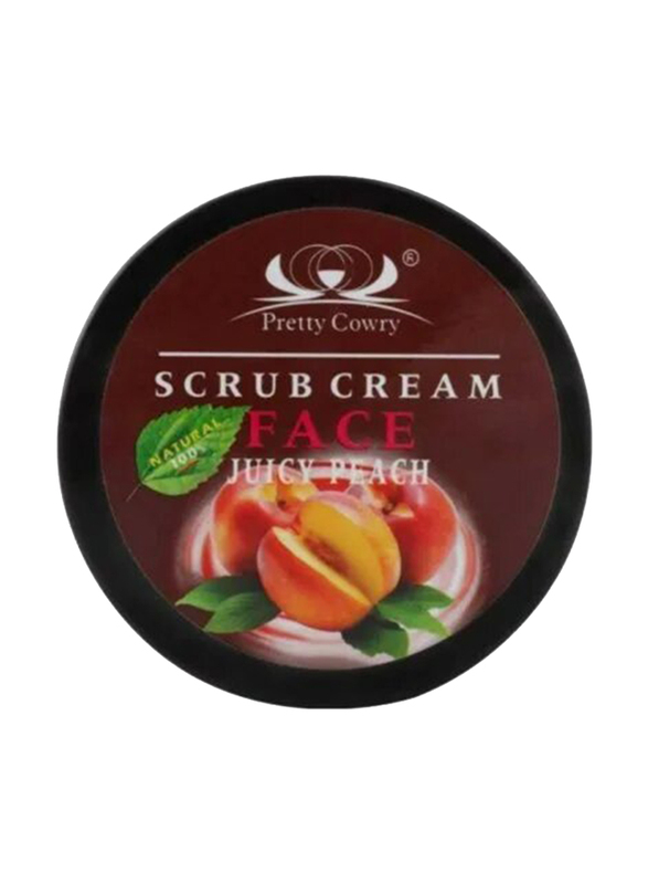 Pretty Cowry Face Scrub Cream Juicy Peach, 500ml