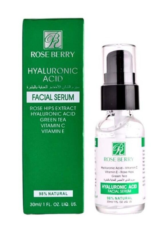 

Rose Berry Green Tea Skin Care Serum, 30ml