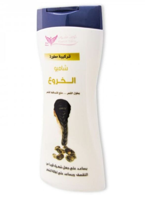 Kuwait Shop Castor Oil & Castor Shampoo for All Hair Types, 125ml, 450ml, 2 Piece