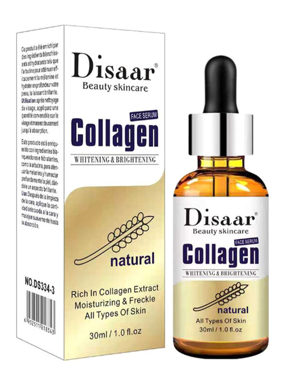 Disaar Natural Collagen Whitening And Moisturizing Face Serum, 30ml