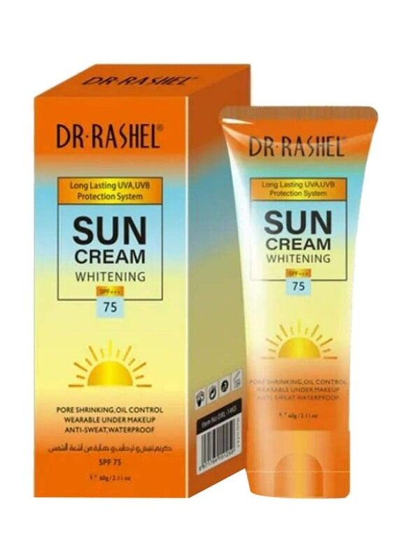 

Dr. Rashel Whitening & Moisturizing Sun Protect Cream SPF 75, 60gm