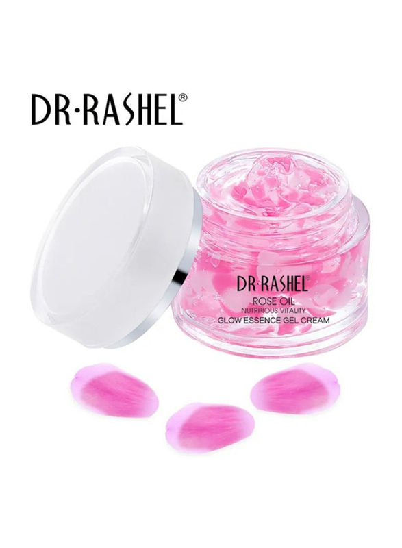 Rashell Cosmetics Rose Oil Nutritious Vitality Glow Gel Cream Moisture Brighten Cream, 50gm