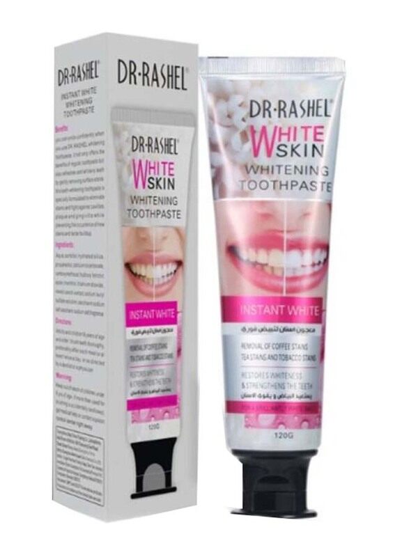 

Dr. Rashel White Skin Whitening Toothpaste, 120g