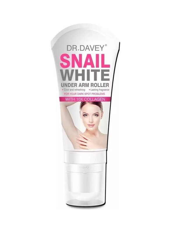 Dr. Davey Snail Whitening Under Arm Roller, 100ml