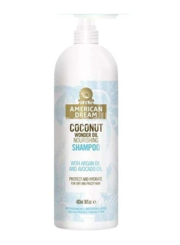 

American Dream Coconut Wonder Oil Nourishing Shampoo for All Hair Types, 463ml