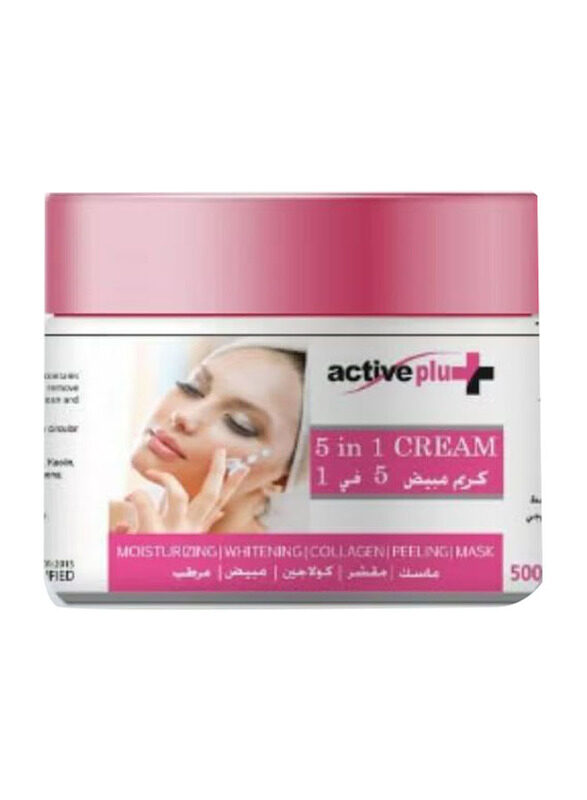 

Active Plus 5-in-1 Whitening Cream, 500ml