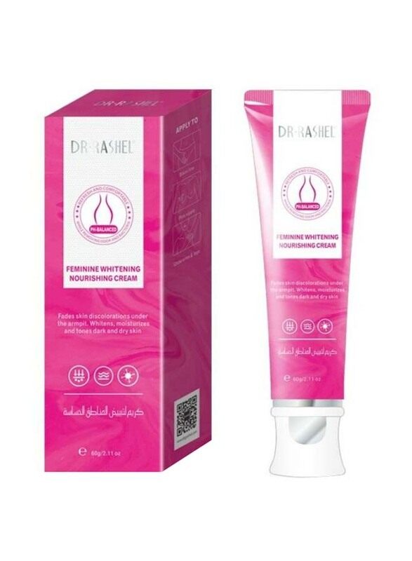 

Rashell PH-Balanced Feminine Whitening Nourishing Cream, 60gm