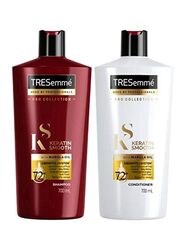 Tresemme Pro Collection Keratin Smooth Shampoo And Conditioner Set, 700ml